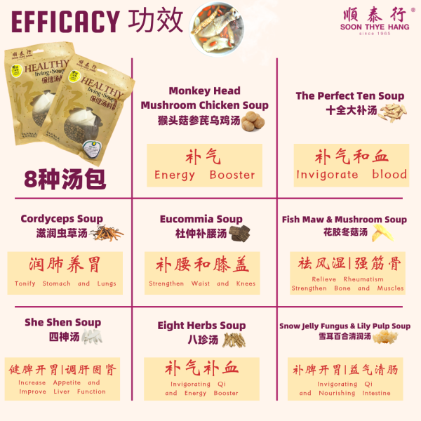 [2 PKTS] Eight Herbs Soup [2包] 八珍汤 - Image 4