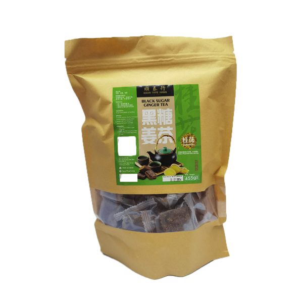 Black Sugar Ginger Tea (Osmanthus) 黑糖姜茶（桂花） 455GM