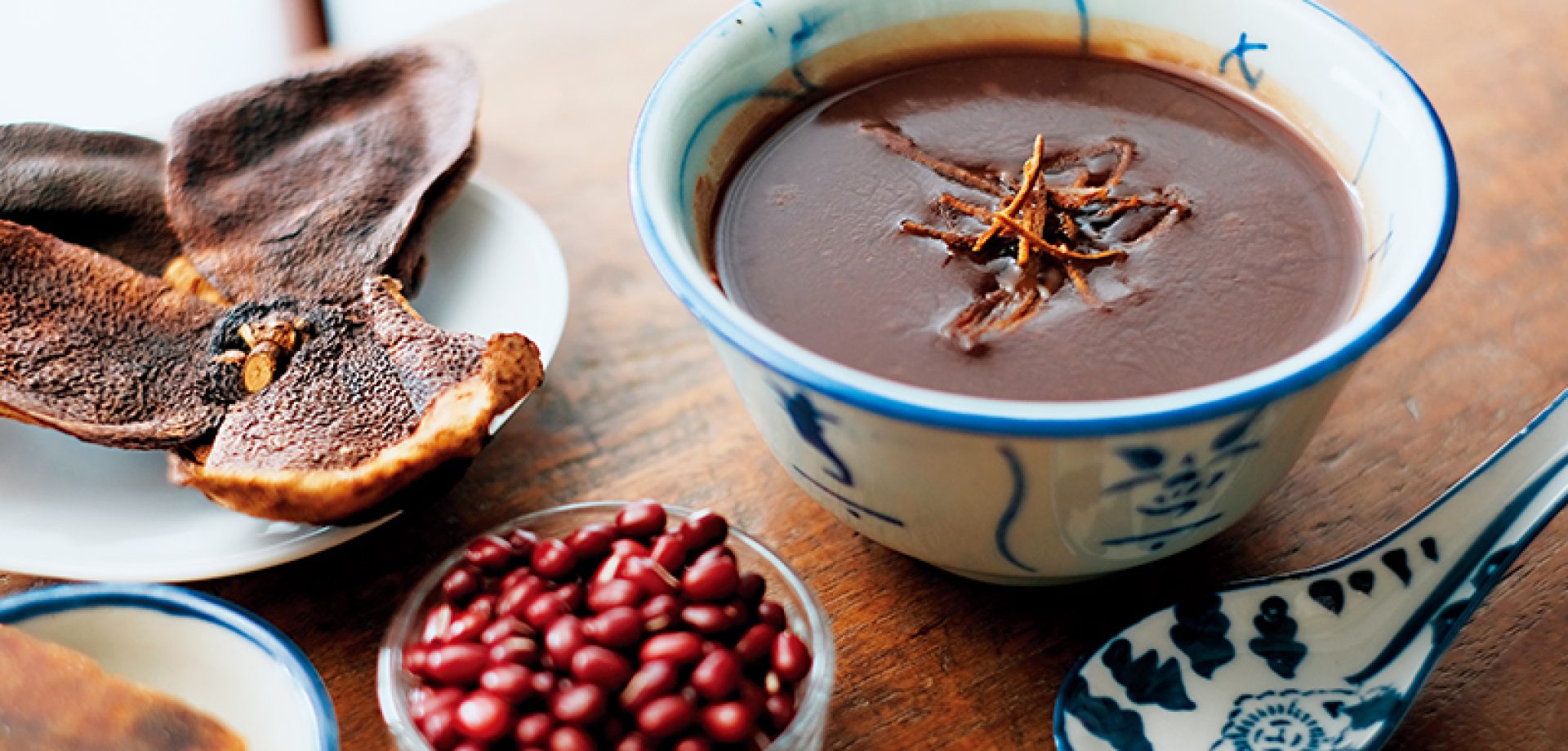 Tangerine Red Bean Dessert