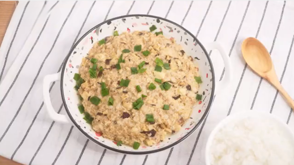 Mushroom Steamed Meat