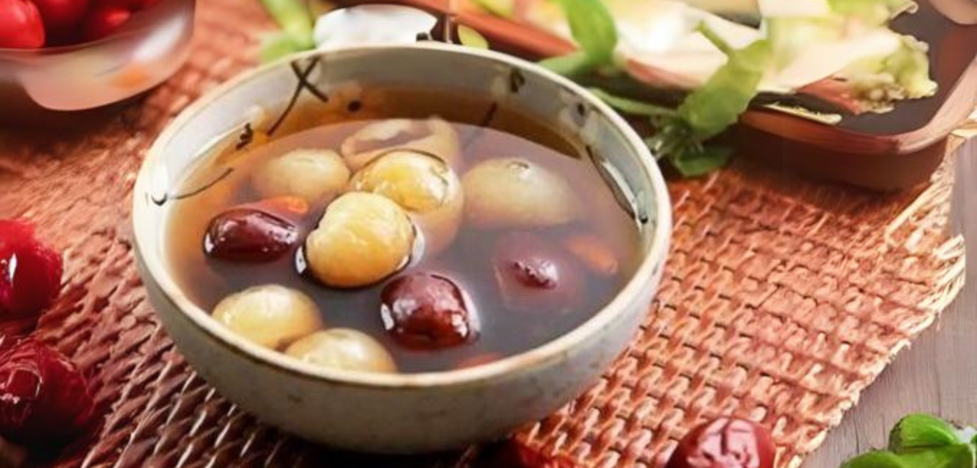 Longan Red Dates Lotus Seeds Drink