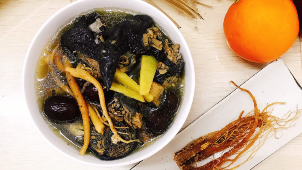 Ginseng Root Chicken Soup
