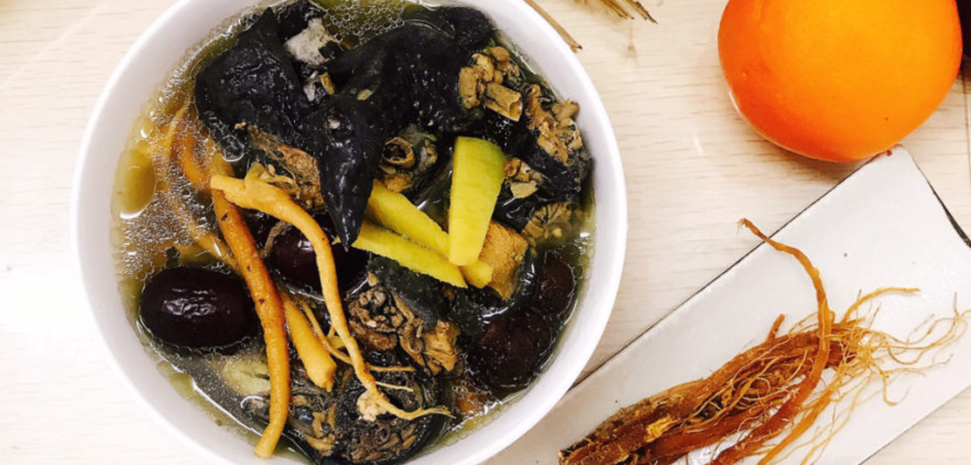 Ginseng Root Chicken Soup