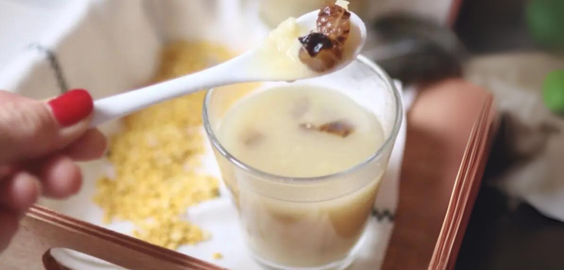 Sea Cucumber Bean Dessert