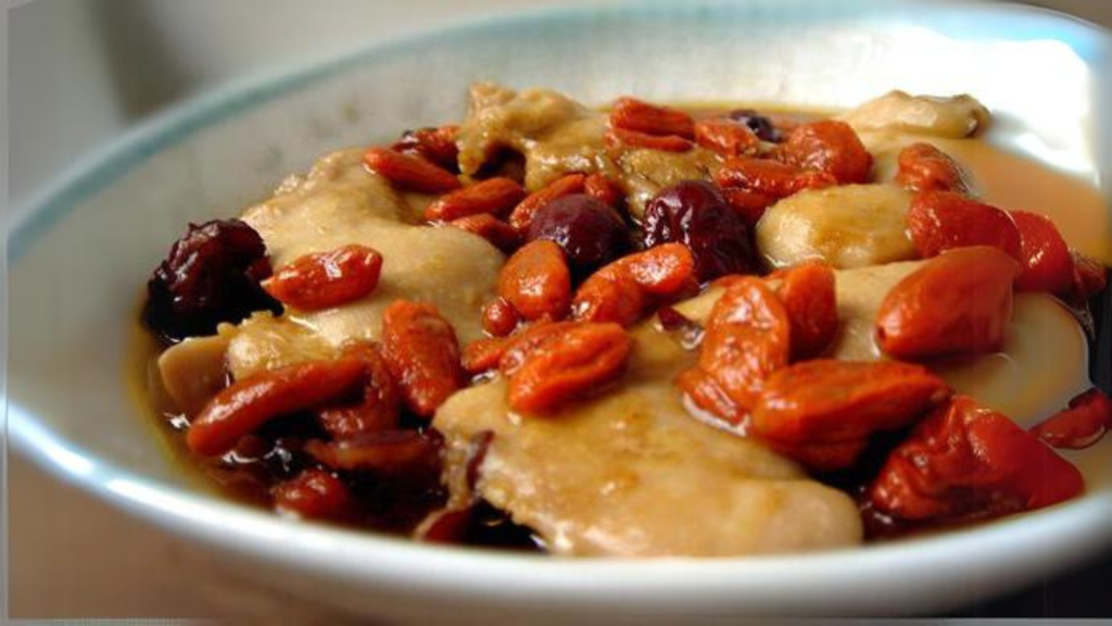Fish Maw Essence Steamed chicken