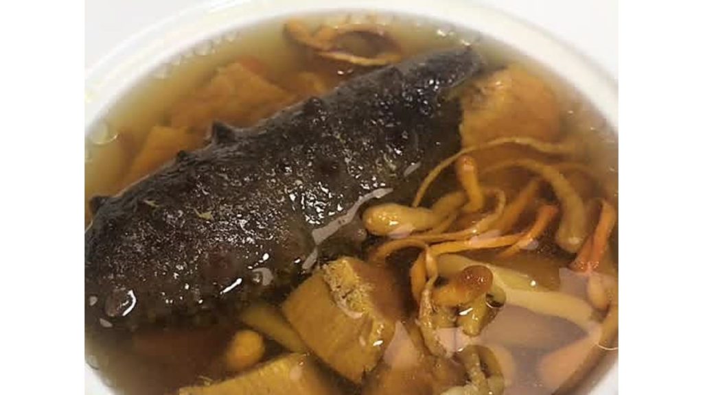 Sea Cucumber Cordyceps Flower Soup