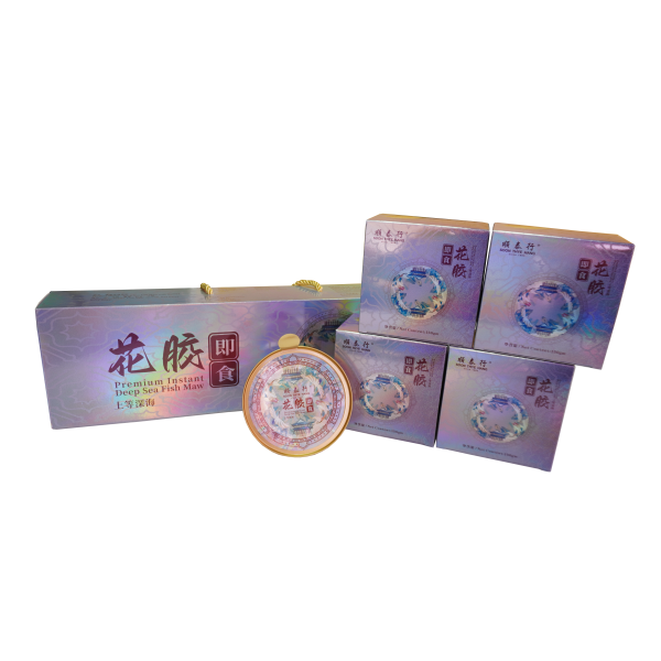 Instant Deep Sea Fish Maw - Rich in natural collagen and protein for skin, vitality, and digestion. No preservatives. Convenient and nourishing.