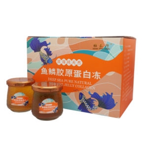 鱼鳞胶原蛋白冻 龙眼+红枣（150gm)x12