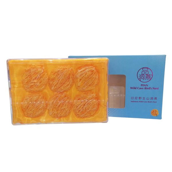 6片金丝燕片  6PCS PREMIUM GOLDEN BIRD NEST