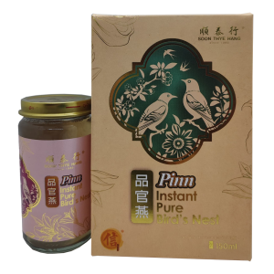 Indulge in Soon Thye Hang's Pinn Pure Bird's Nest – 100% natural, premium quality, and packed with essential nutrients for health, beauty, and wellness.