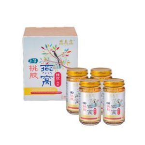 桃胶燕窝 桂花&枸杞 Peach Gum Bird's Nest Osmanthus & Wolfberry 150ml X 4