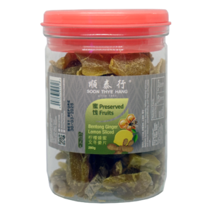 Honey Lemon Bentong Ginger Sliced 280gm